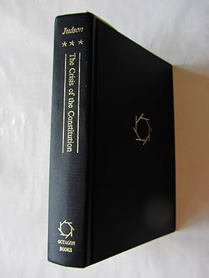 Seller image for The Crisis of the Constitutiion. An essay in constitutional and political thought in England 1603-1645. for sale by Versandantiquariat Dr. Wolfgang Ru