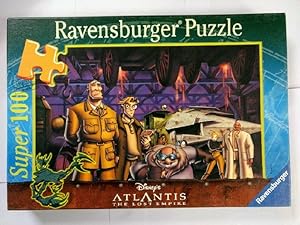 Bild des Verkufers fr Super 100 Teile Puzzle Disneys Atlantis the lost empire - Milo und sein Forscherteam, Nr. 108817. zum Verkauf von KULTur-Antiquariat