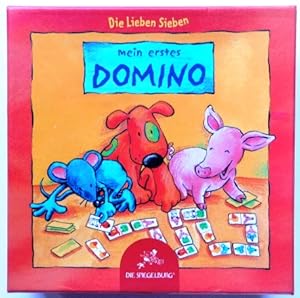 Seller image for Die Lieben Sieben - Mein erstes Domino. for sale by KULTur-Antiquariat
