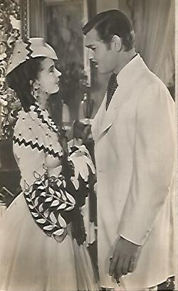 Seller image for POSTAL A0487: C. Gable y V. Leigh en Lo que el viento se llevo for sale by EL BOLETIN