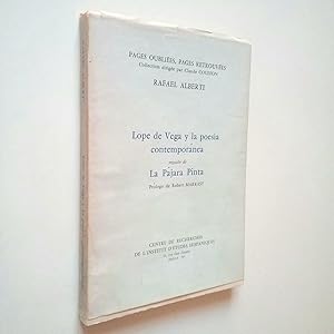 Imagen del vendedor de Lope de Vega y la poesa contempornea, seguido de La Pjara Pinta a la venta por MAUTALOS LIBRERA