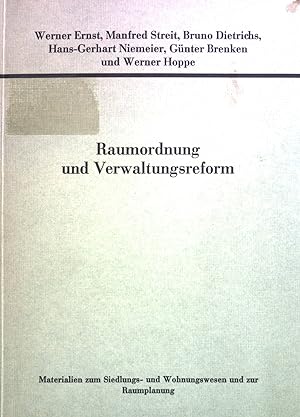 Seller image for Raumordnung und Verwaltungsreform. Materialien zum Siedlungs- und Wohnungswesen und zur Raumplanung, Bd. 5 for sale by books4less (Versandantiquariat Petra Gros GmbH & Co. KG)