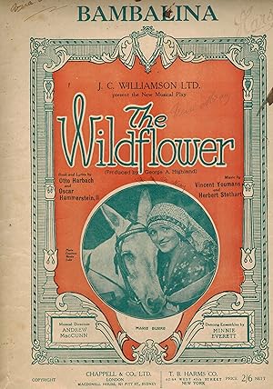 Seller image for Bambalina Sheet Music from the Wildflower = Marie Burke Cover for sale by ! Turtle Creek Books  !