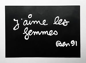 Seller image for J'aime les femmes for sale by William Allen Word & Image