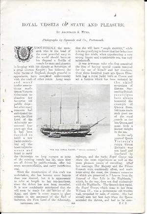 Seller image for Royal Vessels of State and Pleasure The Windsor Magazine (1901) Vol. XIV [14], pp.363-372) for sale by Bookfeathers, LLC