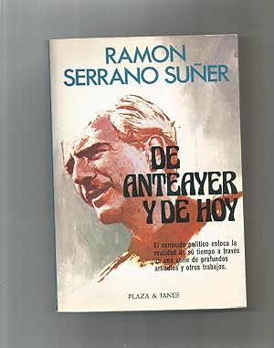 Immagine del venditore per De anteayer y de hoy. venduto da Librera El Crabo