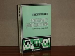 Seller image for FORMALISMO Y ESTRUCTURALISMO - La actual crtica literaria italiana for sale by Libros del Reino Secreto