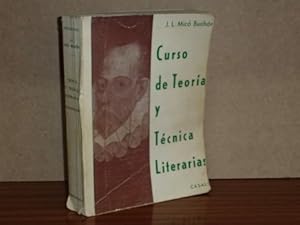 Bild des Verkufers fr CURSO DE TEORA Y TNICAS LITERARIAS zum Verkauf von Libros del Reino Secreto