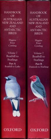 Handbook of Australian, New Zealand & Antarctic Birds, Volume 7 : Boatbill to Starlings, Part A p...