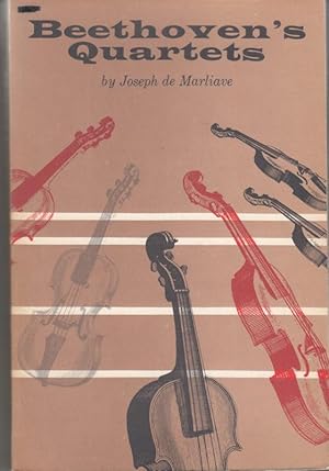 Imagen del vendedor de Beethoven'S Quartets a la venta por High Street Books