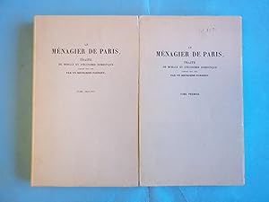 Bild des Verkufers fr Lee Menagier De Paris. Traite De Morale et D'economie Domestique Compose Vers 1393 Par Un Bourgeois Parisien. TWO VOLUME SET. zum Verkauf von Carmarthenshire Rare Books