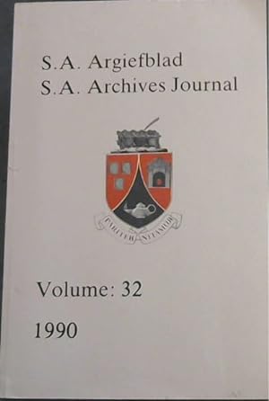 Seller image for S.A. Argiefblad / S.A. Archives Journal Volume 32 - 1990 for sale by Chapter 1