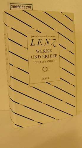 Imagen del vendedor de Jakob Michael Reinhold Lenz / Werke und Briefe in drei Bnden / Band 1 / herausgegeben von Sigrid Damm a la venta por ralfs-buecherkiste