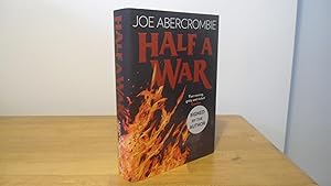 Imagen del vendedor de Half a War- SIGNED- UK 1st Edition 1st Print Hardback Book a la venta por Jason Hibbitt- Treasured Books UK- IOBA