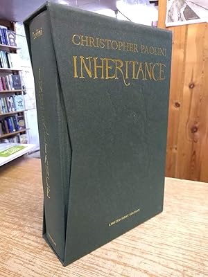 INHERITANCE - WATERSTONES LIMITED, SLIPCASED, SIGNED & NUMBERED FIRST EDITION FIRST PRINTING