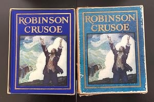 Robinson Crusoe : Illustrated By N.C. Wyeth : In Superb Condition With The Original Publisher's Box