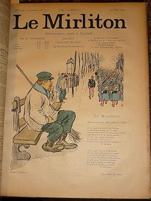 Le Mirliton. Hebdomadaire. Nouvelle série. 9e année, No. 100-142 (10 mars-29 décembre 1893) et 10...