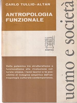 Seller image for Antropologia funzionale for sale by Miliardi di Parole