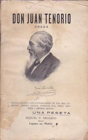 Seller image for Don Juan Tenorio. Drama religioso fantstico en dos partes. for sale by LIBRERA GULLIVER