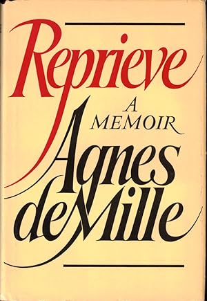 Image du vendeur pour Reprieve: A Memoir mis en vente par Kenneth Mallory Bookseller ABAA