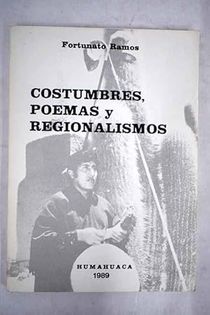 Imagen del vendedor de Costumbres, poemas y regionalismos a la venta por Alcan Libros