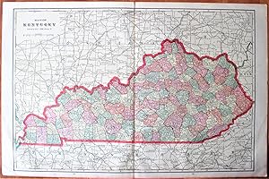 Seller image for Antique Map: Kentucky for sale by Ken Jackson