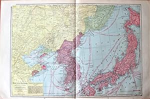 Seller image for Antique Map: Korea, Lower Manchuria for sale by Ken Jackson