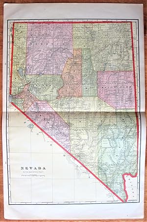 Seller image for Antique Map: Nevada for sale by Ken Jackson