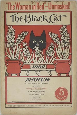 Seller image for The Black Cat: A Monthly Magazine of Original Short Stories, No. 54, March 1900 ('The Woman in Red'-Unmasked!) for sale by Powell's Bookstores Chicago, ABAA