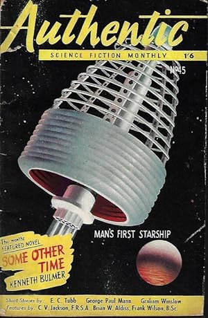 Seller image for AUTHENTIC SCIENCE FICTION Monthly: No. 45 (May 15, 1954) for sale by Books from the Crypt