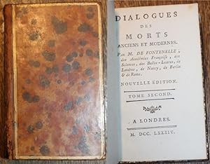 Oeuvres Dialogues des Morts Tome Second (apart)