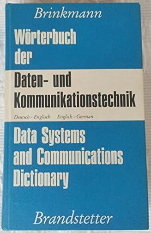 Seller image for Wrterbuch der Daten- und Kommunikationstechnik. Deutsch - Englisch / Englisch - Deutsch for sale by NEPO UG