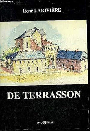 Bild des Verkufers fr De Terrasson zum Verkauf von JLG_livres anciens et modernes