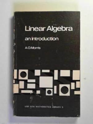 Immagine del venditore per Linear algebra: an introduction venduto da Cotswold Internet Books