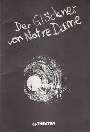 Imagen del vendedor de Programmheft Der Glckner von Notre Dame a la venta por Programmhefte24 Schauspiel und Musiktheater der letzten 150 Jahre