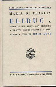 Seller image for Eliduc for sale by Miliardi di Parole