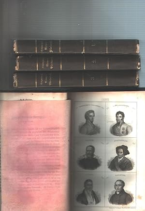 Seller image for Neuer Plutarch oder Biographien und Bildnisse der berhmtesten Mnner und Frauen aller Nationen und Stnde von den lteren bis auf unsere Zeiten, vierte Aufl. mit Verwendung der Beitrge des Freiherrn Ernst von Feuchtersleben neu bearbeitet von Aug. Diezmann, 4 Theile for sale by Windau Antiquariat