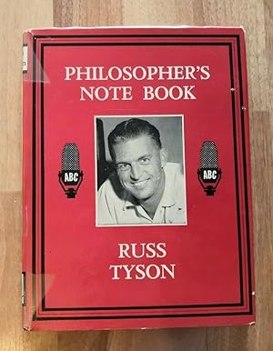 Seller image for PHILOSOPHER'S NOTE BOOK for sale by Happyfish Books