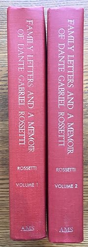 Imagen del vendedor de Dante Gabriel Rossetti: His Family Memoirs, with a memoir, complete set in 2 volumes a la venta por Shadyside Books