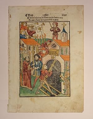 Imagen del vendedor de Concilium zu Costencz (Konzil von Konstanz, Council of Constance). (GWM 38152, HC 5610). Das xxxix blat. a la venta por Versandantiquariat Christine Laist