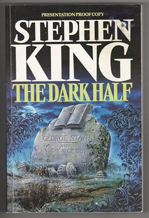 Seller image for The Dark Half by Stephen King (First UK) Presentation Proof for sale by Heartwood Books and Art