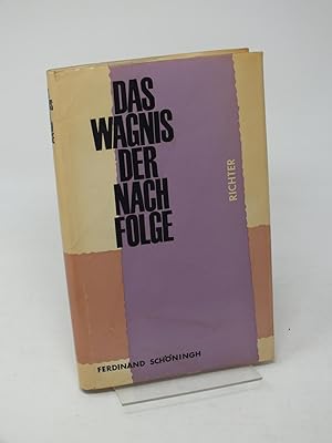 Seller image for Das Wagnis der Nachfolge for sale by Antiquariat Hans Wger