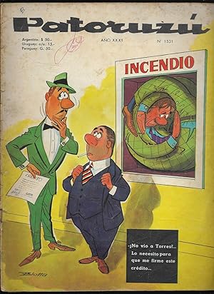 Patoruzú. Revista. Año.XXXI, nº1531. Junio 1967