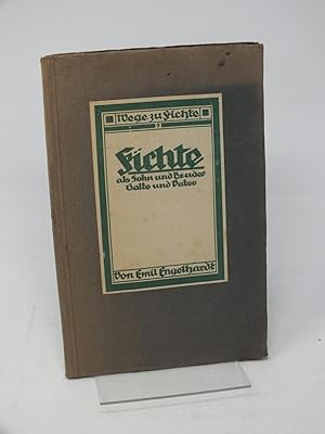 Seller image for Johann Gottlieb Fichte, Ein deutscher Mensch und Denker - 1.Heft: Fichte als Sohn und Bruder, Gatte und Vater for sale by Antiquariat Hans W�ger