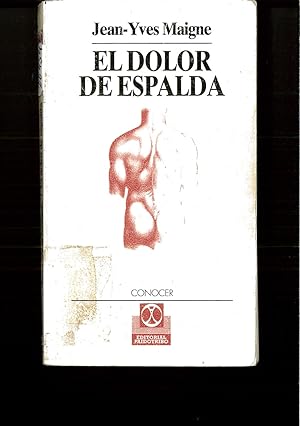Imagen del vendedor de EL DOLOR DE ESPALDA a la venta por Papel y Letras