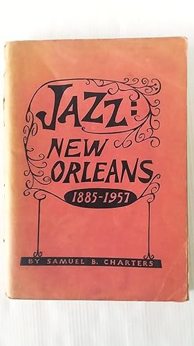 Imagen del vendedor de Jazz - New Orleans 1885 - 1957 an index to the Negro Musicians of New Orleans ( Jazz Monographs 2 ) a la venta por Your Book Soon