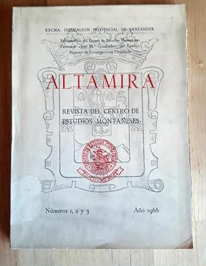 ALTAMIRA. REVISTA DEL CENTRO DE ESTUDIOS MONTAÑESES. NÚMS. 1, 2 y 3 DE 1966