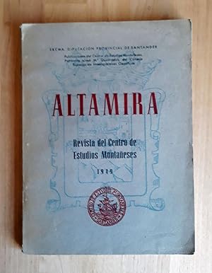 ALTAMIRA. REVISTA DEL CENTRO DE ESTUDIOS MONTAÑESES. NÚMS. 1, 2 y 3 DE 1949
