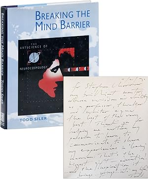 Bild des Verkufers fr Breaking the Mind Barrier: The Artscience of Neurocosmology [Inscribed and Signed to Stephen Chorover, together with ALS from the Author and TLS from the Publisher] zum Verkauf von Lorne Bair Rare Books, ABAA
