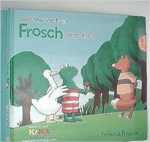 Frosch rettet Ente